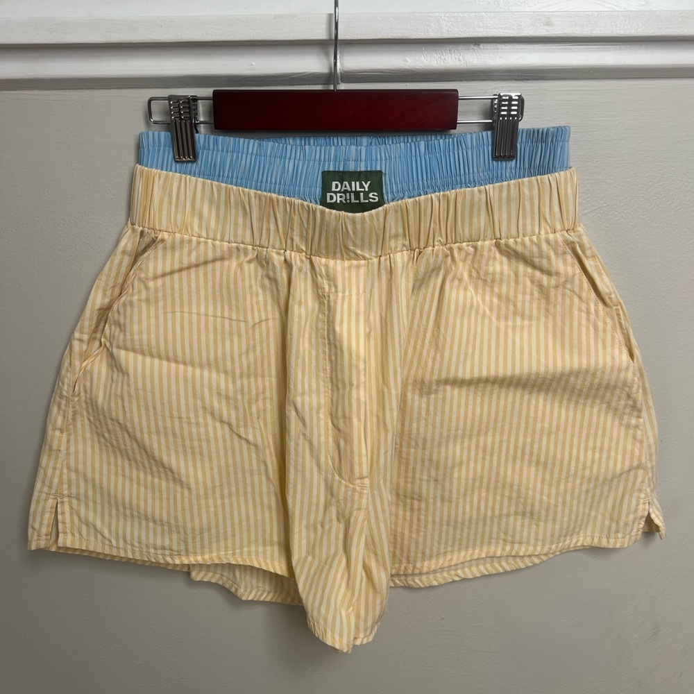 Daily Drills Double Banded Striped Boxer Short